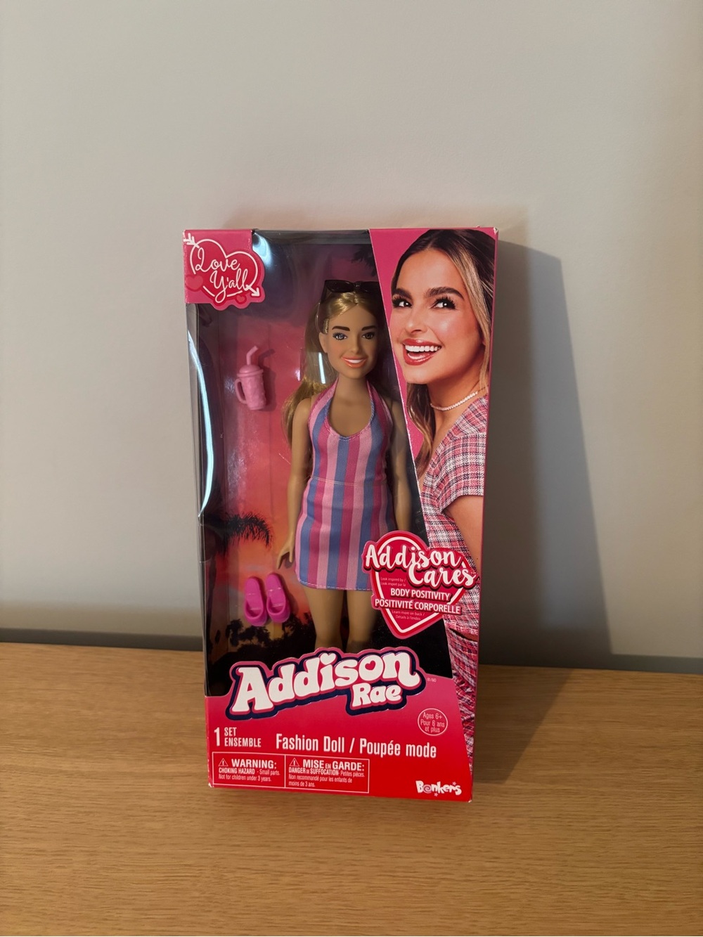 Addison Rae Barbie doll